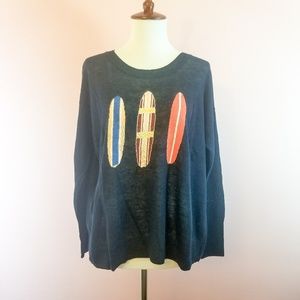 J Crew Surfboard Sweater